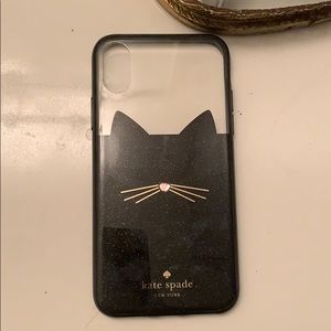 Kate Spade Cat iPhone XS Case